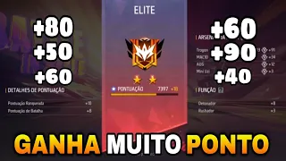 COMO GANHAR MUITOS PONTOS E PEGAR DESAFIANTE NO FREE FIRE!! NOVA TEMPORADA!!