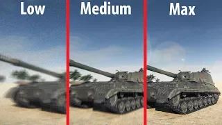 World of tanks 1.0 graphic settings