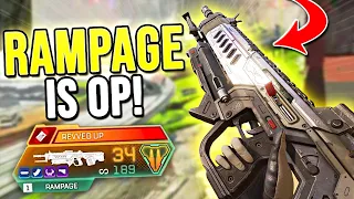 The NEW RAMPAGE LMG is OP in Apex Legends Season 10...