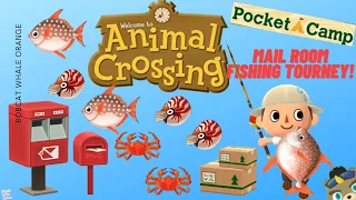 Mail Room Fishing Tourney In Animal Crossing Pocket Camp!📮📬