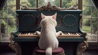 【Relaxing Piano】Farewell to loved ones #cat #relax #piano #music