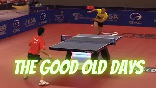 THE GOOD OLD DAYS OF TABLE TENNIS