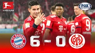 Bayern Múnich - Mainz 05 [6-0] | GOLES | Jornada 26 | Bundesliga