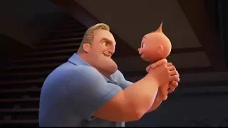 INCREDIBLES 2 - Jack-Jack Funny Scene (2018)