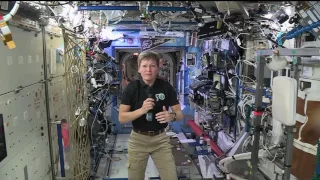 Space Station Crew Member Discusses Life in Space with Discovery Channel