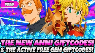 *THE NEW ANNI GIFT CODES* & ALL ACTIVE FREE GEM GIFT CODES! (7DS Grand Cross)