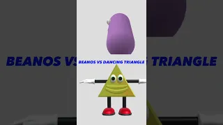 Beanos vs Dancing triangle #shorts #fyp
