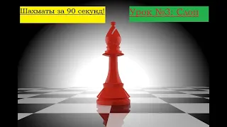 Шахматы за 90 секунд. Урок №3:Слон