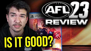 AFL 23 MY FIRST GAME + REVIEW(is it that bad?)