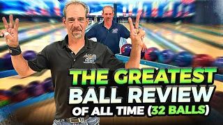 PBA Champion Mike Machuga Reviews 32 Bowling Balls! | Strike Challenge