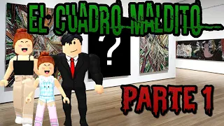 EL CUADRO Parte 1 | HISTORIA DE TERROR BLOXBURG TANGOCHINI 🐰