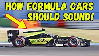 How Formula Cars Should SOUND! 🔊 Boss GP Racing Series, Misano Circuit, July 2023 - Warm-Up & Action