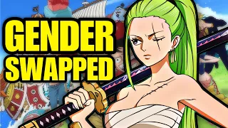 Gender Swapping EVERY Straw Hat in One Piece (Shorts Compilation)