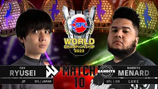 Ryusei (JP) vs. MenaRD (Luke) - Finals Match 10 - Street Fighter League: World Championship