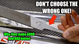 DO NOT Make a Knife With a File Till You Watch This Video! A Simple Guide To Files And Knife Making