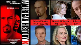 American History X Cast (1998) | Then and Now