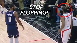 LEAKED Audio Of Kyrie Irving Calling Out James Harden’s Flop: “He’s Been Doing That Sh*t All Series”