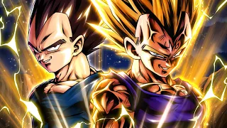 (Dragon Ball Legends) SO MANY ONE-SHOTS AND LF'S! LEGENDS LIMITED MAJIN VEGETA CANNOT BE STOPPED!