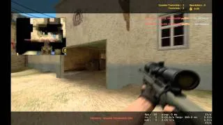 1v5 Clutch Counter-Strike:Source deoxiDE de_tuscan