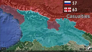 Russo-Georgian War In 1 Minute