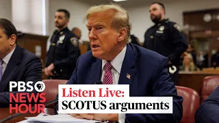 LISTEN LIVE: Supreme Court hears case on whether Trump has presidential immunity from prosecution