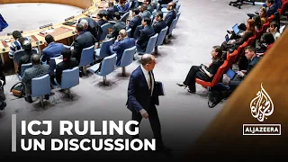 ICJ ruling on Gaza: UN security council meets to discuss last week's verdict