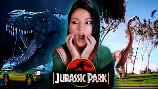 *Jurassic park* freaked me out, but it was worth it!😨 || FIRST TIME WATCHING REACTION