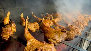 Uzbekistan Street Food Style Lamb Chops and Kebabs