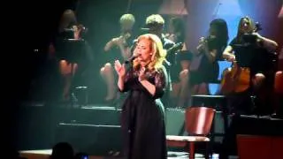 Adele Royal Albert Hall " Set Fire To The Rain" + hilarious story before " If hadn't been for love"