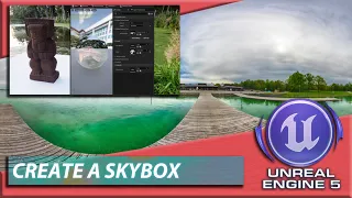Unreal Engine 5 UE5 How to Create a Skybox | Sky & Atmosphere System