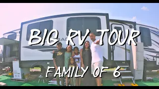 RV TOUR | FAMILY OF 6 | FULL TIME LIVING | TRAVEL TRAILER OUTBACK 340BH