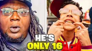 HE ONLY 16 YEARS OLD!! Luh Tyler - Law & Order (Official Video) REACTION!!!!!