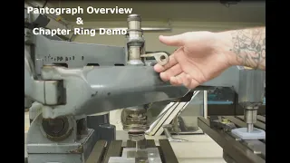 Pantograph Demonstration - Machining a Watch Dial Chapter Ring