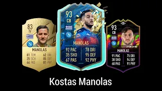 Kostas Manolas all cards from fifa13 to fifa22😍 Which the best card?