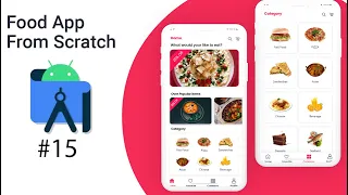 Android food app using (MVVM + Retrofit + Room) #15