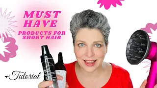 Must have Products for Short Hair Tutorial and Techniques - Dyson Hairdryer Joico