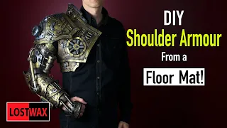 How To Make Steampunk Shoulder Armor. EVA Foam Armor Templates for Steampunk Costume Ideas