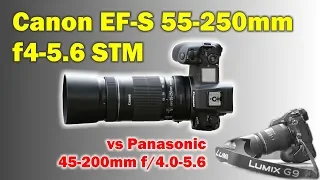 Обзор объектива Canon EF-S 55-250mm f4-5.6 STM