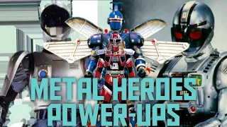 Metal Heroes Power-Ups (Jiban, Blue Swat, Exceedraft, and B-Fighter) (MOST VIEWED VIDEO)