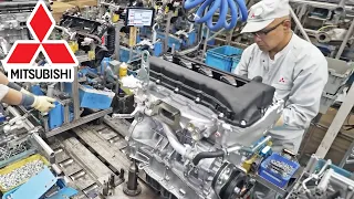 Mitsubishi engine production in Japan Kyoto Plant