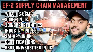 SUPPLY CHAIN MANAGEMENT in UK | Study in UK | Jobs in UK | Scope | தமிழ்