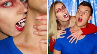 Funny Halloween Pranks! DIY Prank on Friends