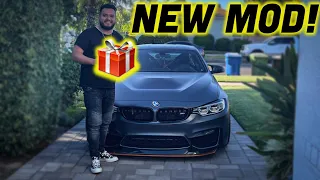 NEW MOD FOR MY BMW M4!?!