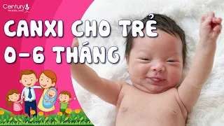 Trẻ sơ sinh trằn trọc do thiếu canxi? Bổ sung CANXI cho trẻ 0- 6 THÁNG: CẨN THẬN CON ĐÓNG THÓP SỚM