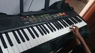 Abel keyboard play in ebinezare song