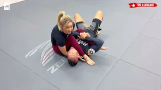 MMA Demo | Submission off Armbar Defence | Laura Sanko