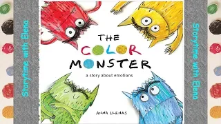 The Color Monster, A Story About Emotions by Anna Llenas | Children's Books | Storytime with Elena