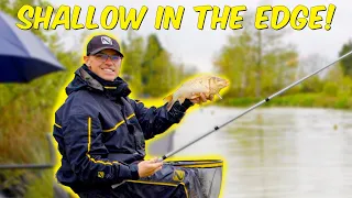 Catching SHALLOW In The Margins! | Catch more carp and F1s