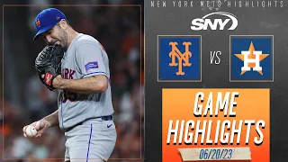 Framber Valdez holds Mets in check, Astros win 4-2 | Mets Highlights | SNY