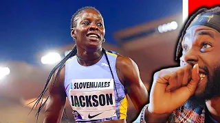 I CAN'T BELIEVE Ms Shericka Jackson DESTROYED Gabby Thomas in Monaco 200 Meter Dash